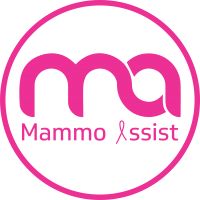 mammo assist round pink